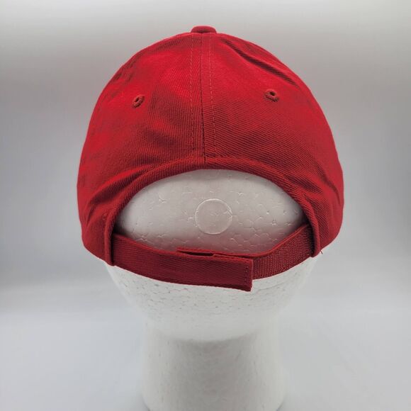 Russell Nebraska Cornhuskers Mens Womens Hat Red Adjustable Embroidered NCAA - Picture 4 of 12